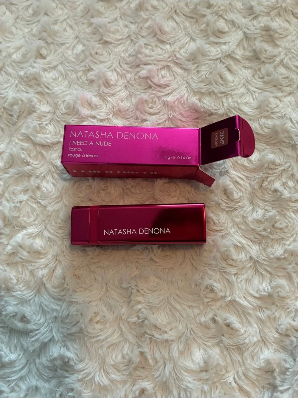 Natasha Denona I Need A Nude Lipstick - Metallic Pink Packaging